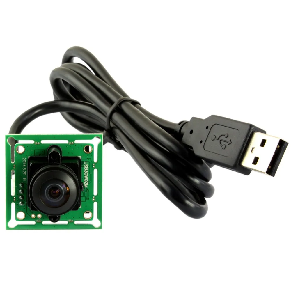 ELP 640*480P 170 градусов широкоугольный объектив рыбий глаз 26*26 мм VGA usb2.0 КМОП камера
