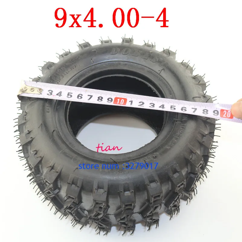 9X4.00-4 tubeless 9X4.00-4 TubeType Tire wheel for Turf Rider Tread Tubeless Lawnmower Golf Go Cart ATV Pocket Bike Go Kart
9X4.00-4 tubeless 9X4.00-4 TubeType Tire wheel for Turf Rider Tread Tubeless Lawnmower Golf Go Cart ATV Pocket Bike Go Kart