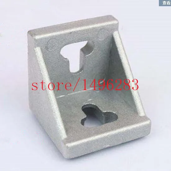 

50pcs 4545 Corner Bracket Fittings 45*45 Corner Angle L Breakets Connector Aluminum Profile Accessories