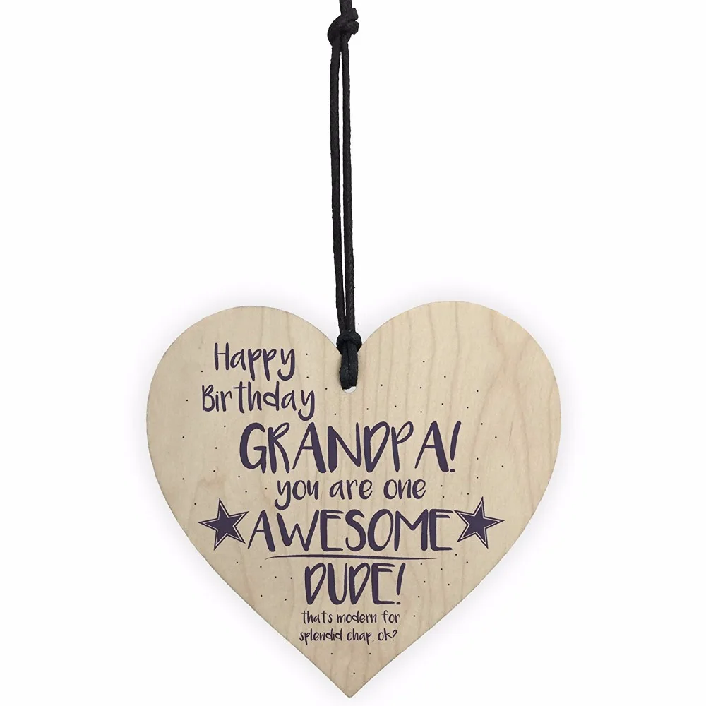 Meijiafei Signe Joyeux Anniversaire Avec Cœur En Bois Pour Grand Pere Et Grand Pere Aliexpress Meijiafei Signe Joyeux Anniversaire Avec Cœur En Bois Pour Grand Pere Et Grand Pere Aliexpress