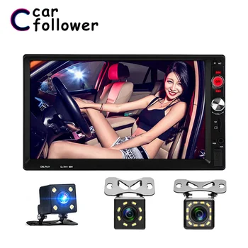 

7 HD Auto Stereo Radio 2 Din Autoradio Bluetooth Handsfree MP5 Player AUX USB TF Car Audio Mirror Link Steering Wheel Control