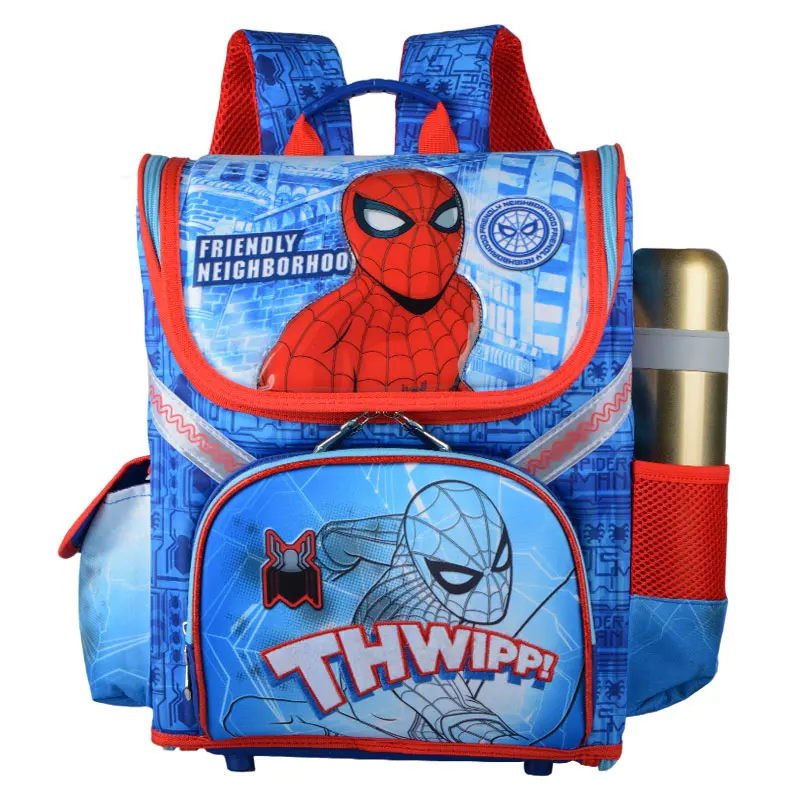 

New Children Bag School Bags Girls Boys Cartoon Backpack Kids Orthopedic Fashion Spiderman Schoolbag mochila escolar infantil