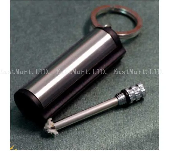 Weird Unusual Round Everlasting Match Box Lighter Cool Gadget Mens