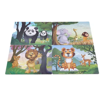 

kids Large Matching Puzzle Games Kids Educational Toys Gift Boy Early Learning Card My First Jigsaw Puzzle Toys For Children