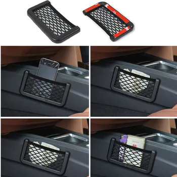 

Universal Storage In Car Styling Seat Pocket Organizer Auto Accessories Nets String Box Bag Baskets Network For Car-styling