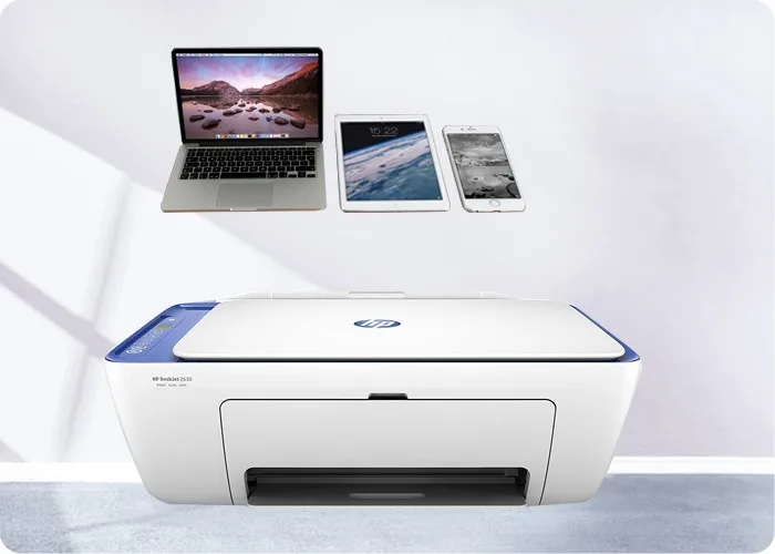 Impresora HP Deskjet Deskjet 2630 (AiO, Inyeccion De Tinta Termica,  4.800X1.200 DPI, 60 Hojas, A4) Warna Azul Printer|Printer| - AliExpress