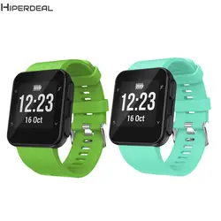 Hiperdeal замена Браслет Часы наручные 230 мм на silicagel мягкий ремешок для Garmin Forerunner 35 часы Новый SE26a