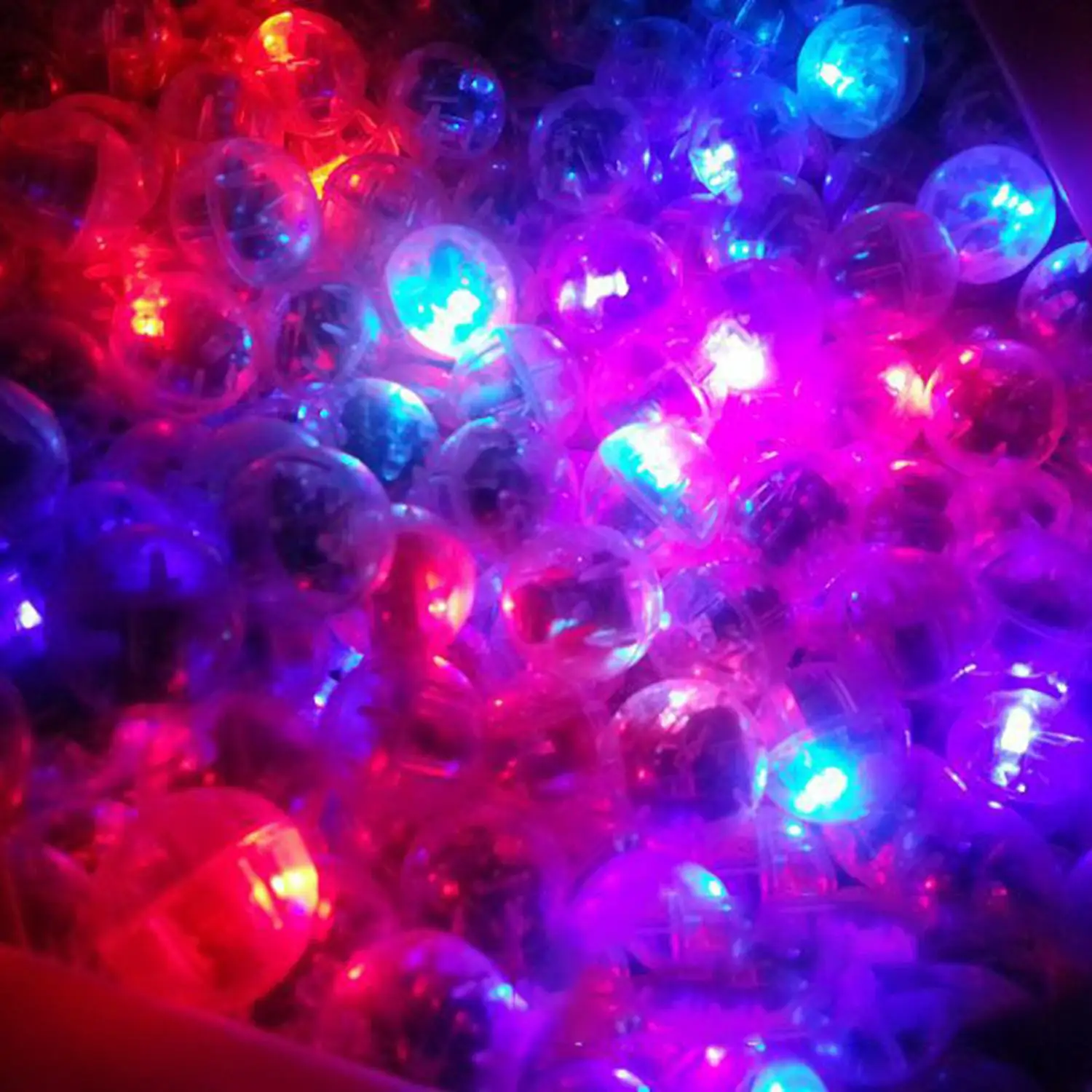 10 шт. мини круглый шар Led шар RGB огни День Святого Валентина вспышки лампы для фонаря Рождество Хэллоуин Свадебная вечеринка Декор