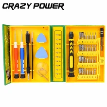 CRAZY POWER 38 in1 Multi-purpose Precision Magnetic Hand Screwdriver Set Household Hand Tool Set for Phone PC Repair Kit Iphone