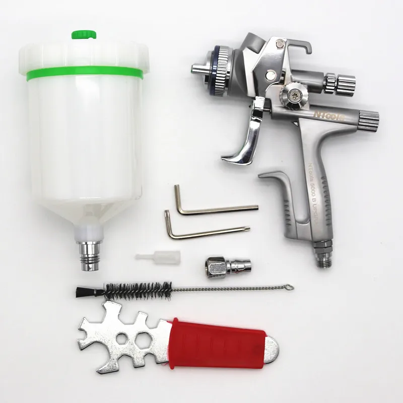 

Limited Edition 5000B Wholesale and retail spray gun HVLP Spray Gun-1.3 nozzle for Car,Porsche Design Painted Sprayer gun