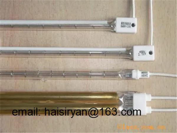 customized 1200w 500mm far Single tube Electric halogen IR quartz glass heate lamp | Бытовая техника