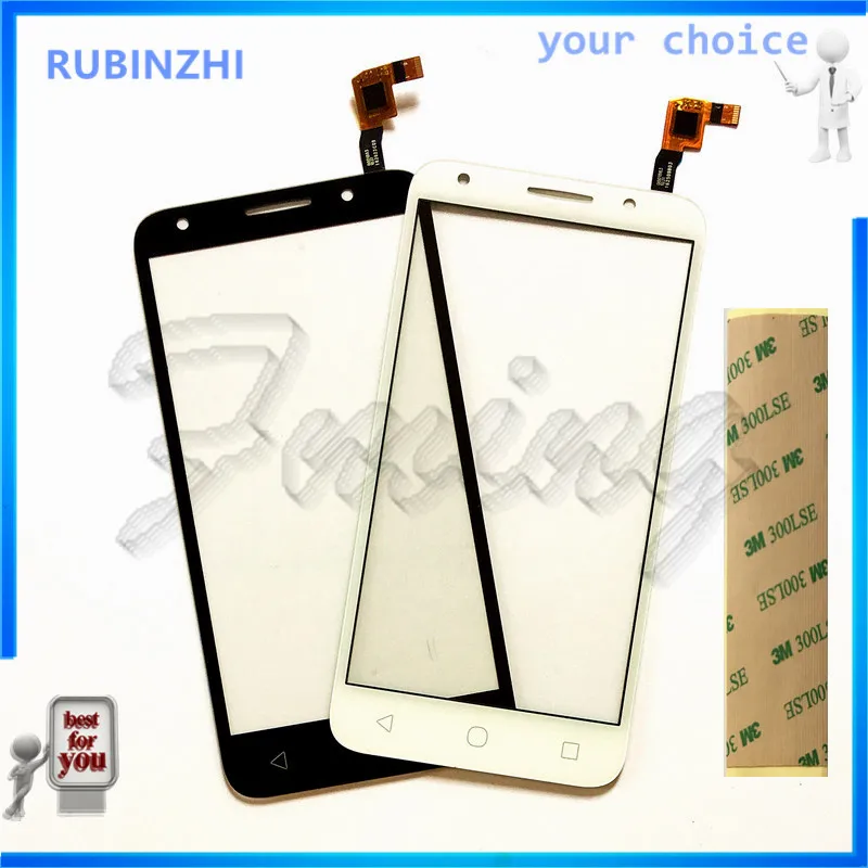 RUBINZHI Бесплатная лента Moible Телефон для Alcatel One Touch U5 5044D 5044I 5044 T 5044Y OT5044 сенсорный