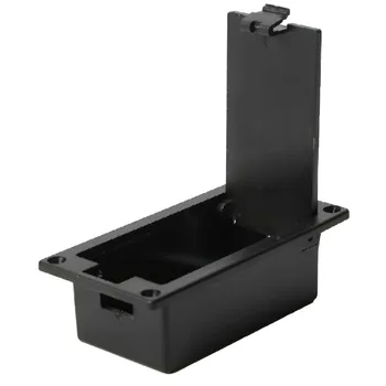 

9V Battery Plastic Holder Case Compartment Cover Box For Electric Guitar Bass
