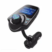 Bluetooth Car Kit MP3 Player Hands-free Call Wireless FM Transmitter Car charger Support Micro TF Card For iPhone for Samsung