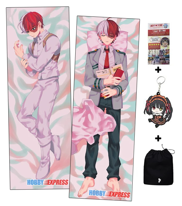 

Hobby Express Shouto Todoroki BNHA Anime Dakimakura Japanese Hugging Body Pillow Cover ADP76038