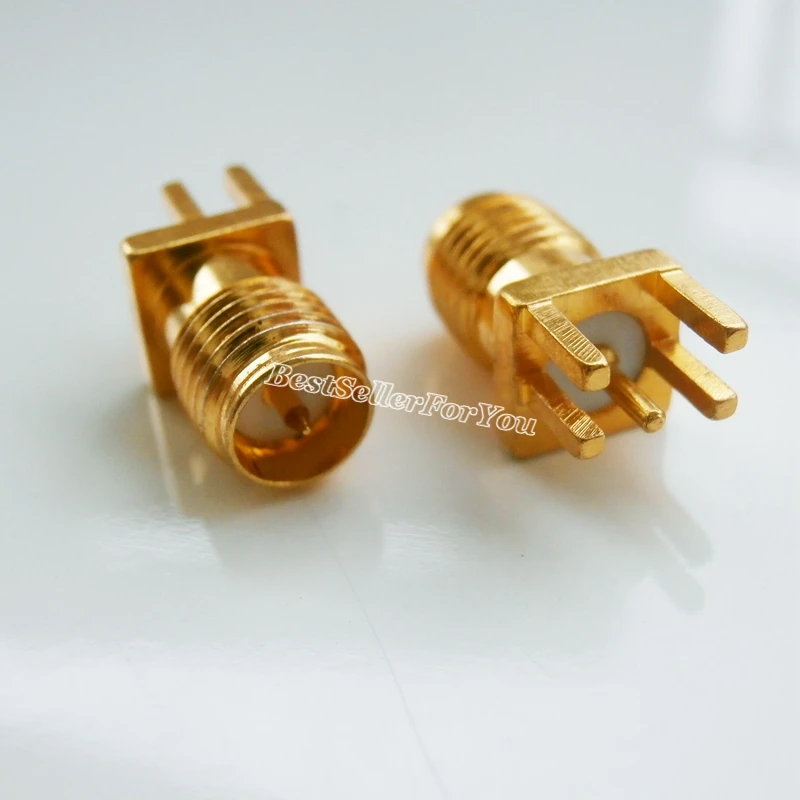SMA Female Jack Straight PCB Mount RF Connectors 1/5/10 Pieces - Foto 13