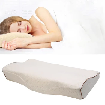 

Slow Rebound Bedding Pillow Neck protection Slow Memory Foam Health Cervical Neck Care Support Breathable for Sleeping Pillow DF