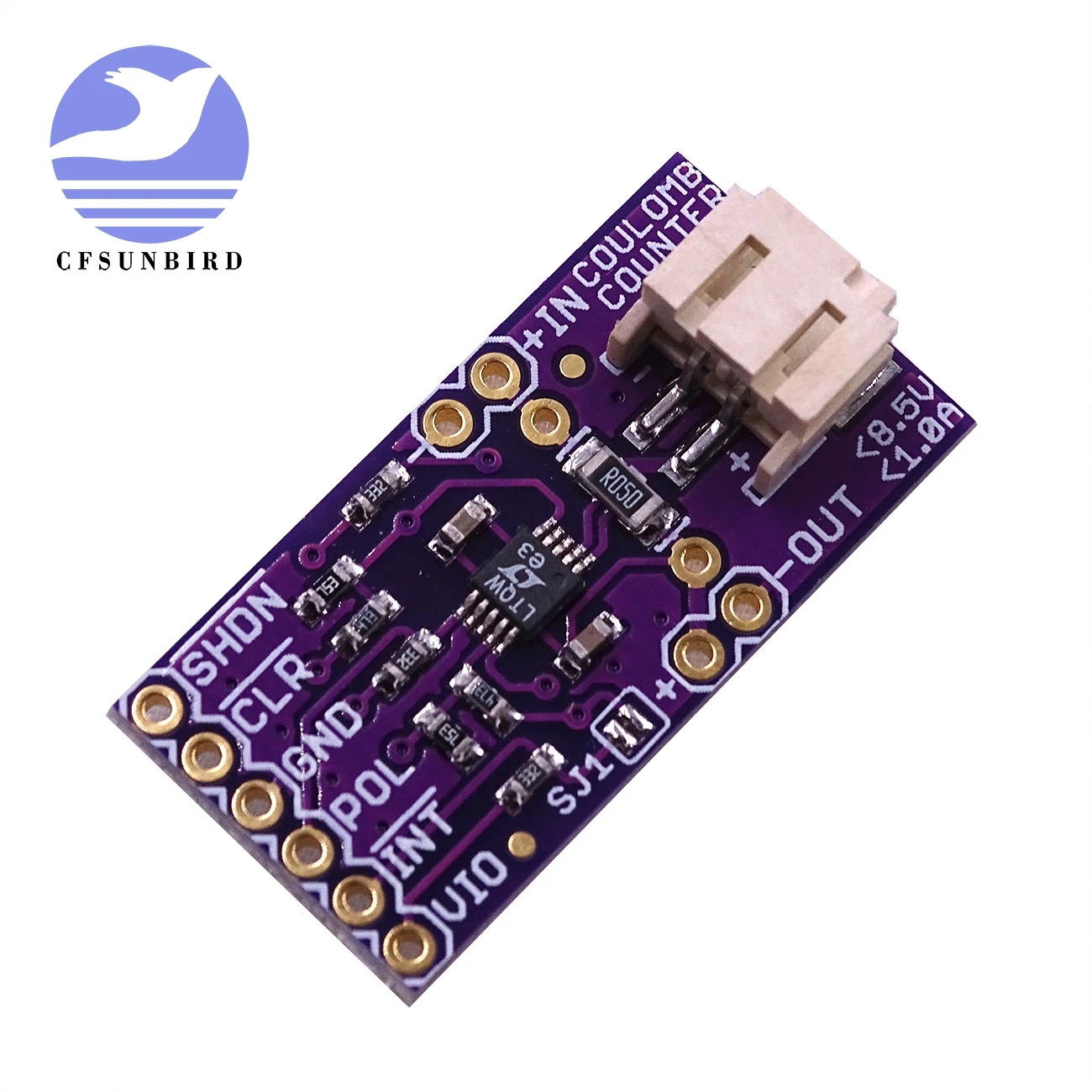 5 pz/lotto Intelligente Elettronica LTC4150 Coulomb Contatore violenza Modulo di rilevamento Sensore di rilevamento della corrente di carica della batteria