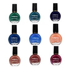 Дизайн ногтей шаблон штамп штамповка живопись лак маникюр дизайн