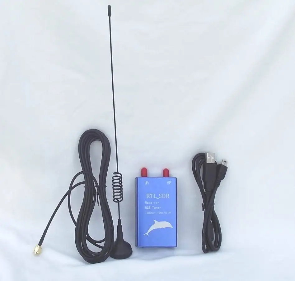 100 кГц 1 7 ГГц RTL SDR приемник радио полный диапазон RTL2832U + R820T|receiver astra|radioradio shark |