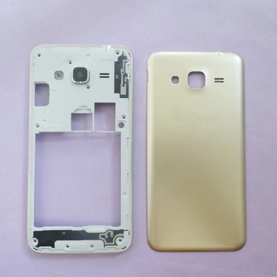

Middle Frame Back Bezel Frame Rear Housing Back Plate +Cover case battery door For Samsung Galaxy J3 2016 J320 J320F J320FD