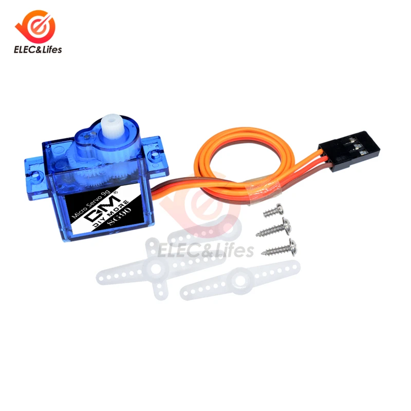 Mini Gear Digital Micro Servo 9g SG90 MG90S высокая скорость для радиоуправляемых самолетов