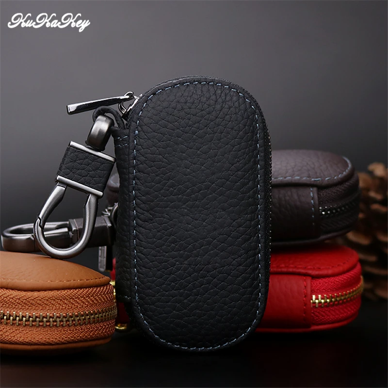 

Car logo Key Bag Wallets Holder For Toyota Avensis Corolla Prius Camry Vitz Housekeeper Keys Organizer Case Covers Zipper Pouch