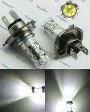 2 шт./лот Бесплатная доставка 60 Вт LED C. r. e. e высокой Мощность прожектор, H4 LED C. r. e. e туман, h4 туман, h4 высокое Мощность LED