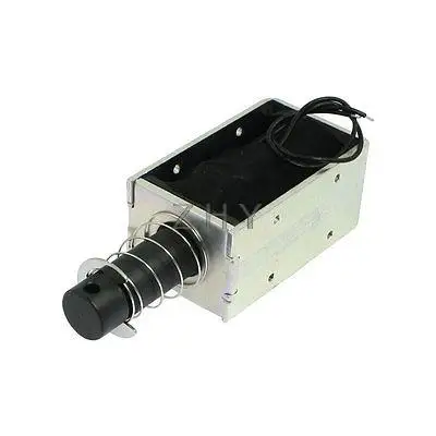 

DC 12V 1.5A Open Frame Linear Pull Solenoid Electromagnet