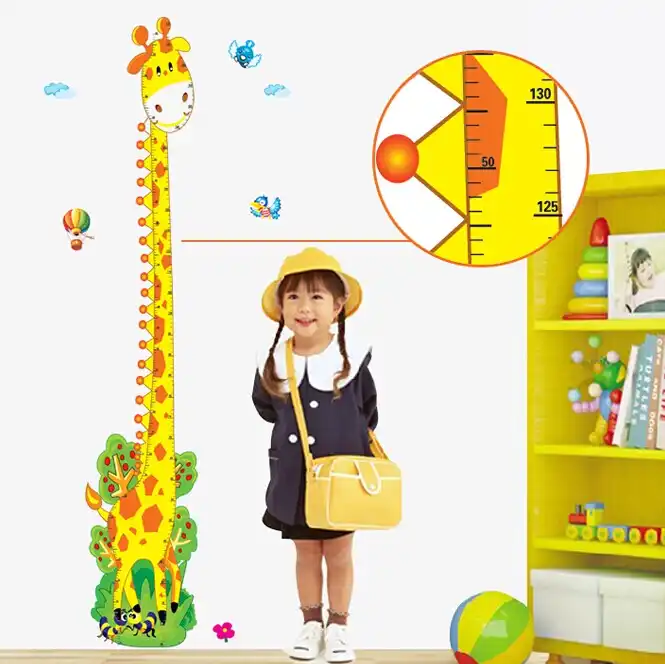 Venta Nueva Jirafa Ninos Tabla De Crecimiento Pared De Medicion De
