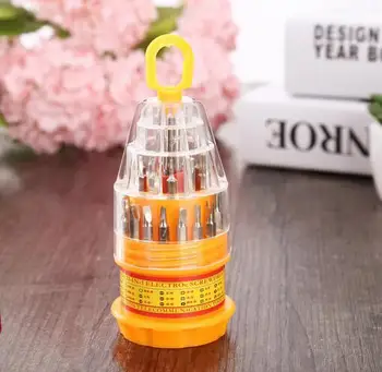 

31 in 1 Multi-function combination screwdriver set Pagoda manual screwdriver Manufacturer mobile computer repair screwdriver