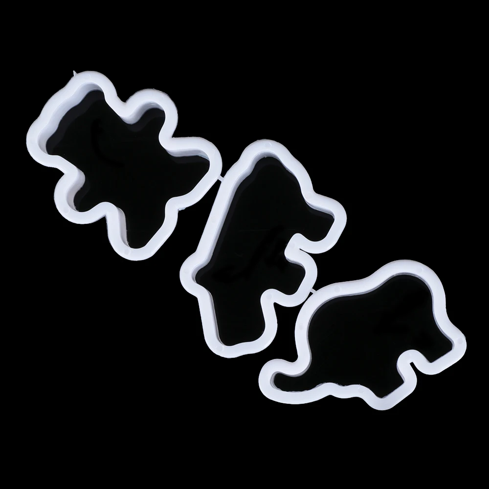 6 шт./компл. мультфильм животных сердце звезды круглый Форма Cookie Mold пластиковый нож для печенья для выпечки фонданта формы DIY Сахар ремесла Плесень