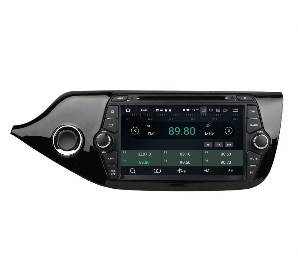 Perfect For Kia CEED 2013 2014 2015 4GB+64GB Android 8.0 Car Radio DVD GPS Multimedia Head Unit Bluetooth WIFI USB DVR Mirror-link 2