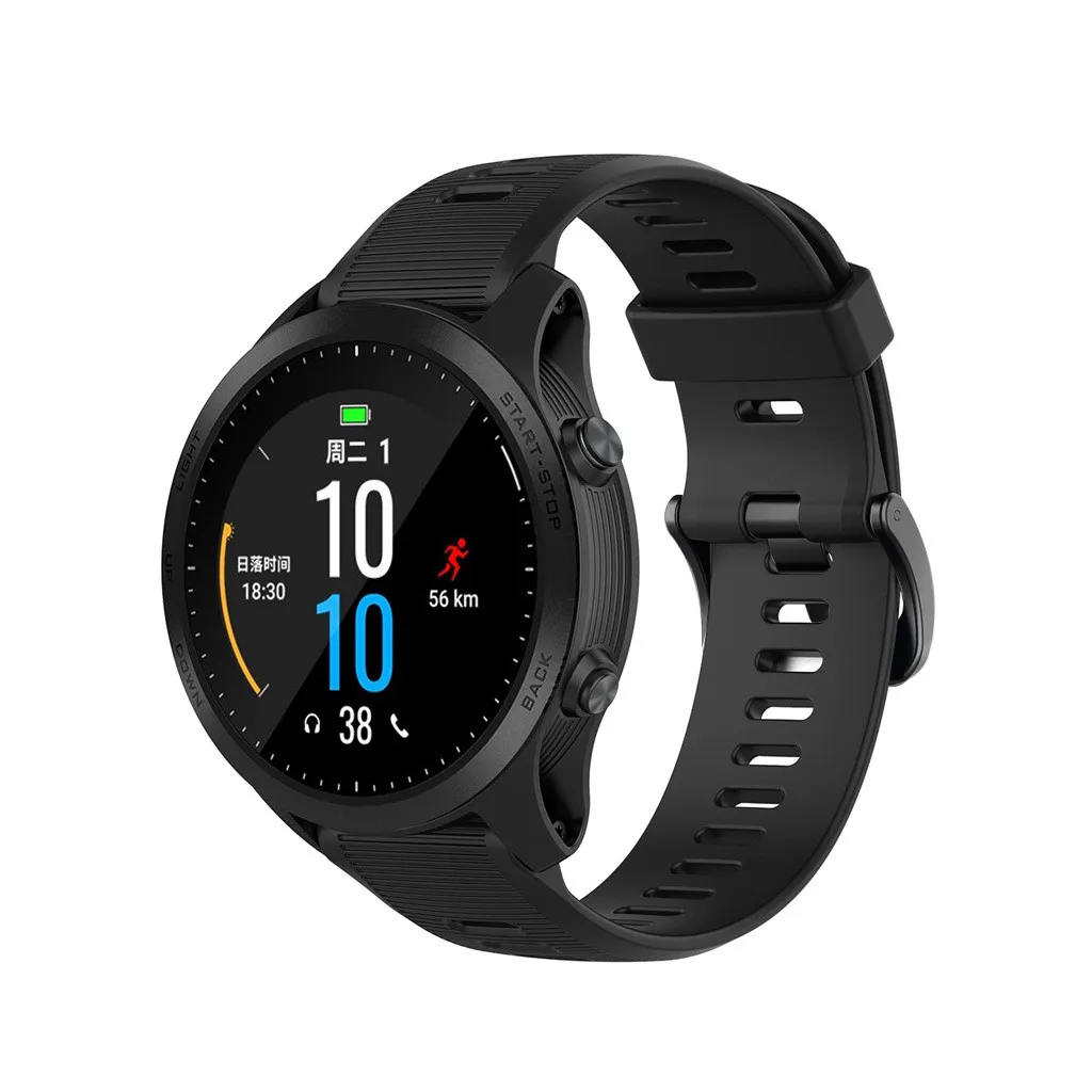 Силиконовый ремешок для Garmin Forerunner 945/935/Fenix 5/Plus