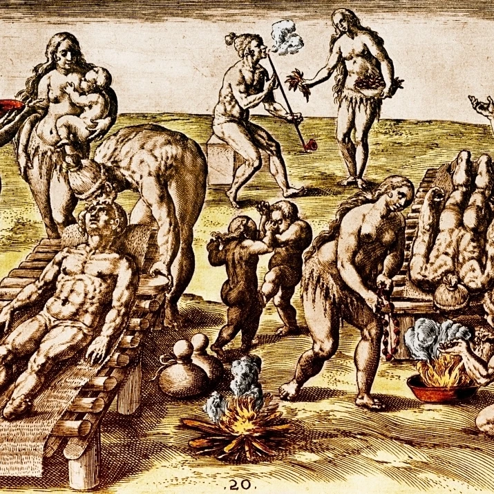 Native American Medicine  1560s Poster Print by Science Source (36 x 24)