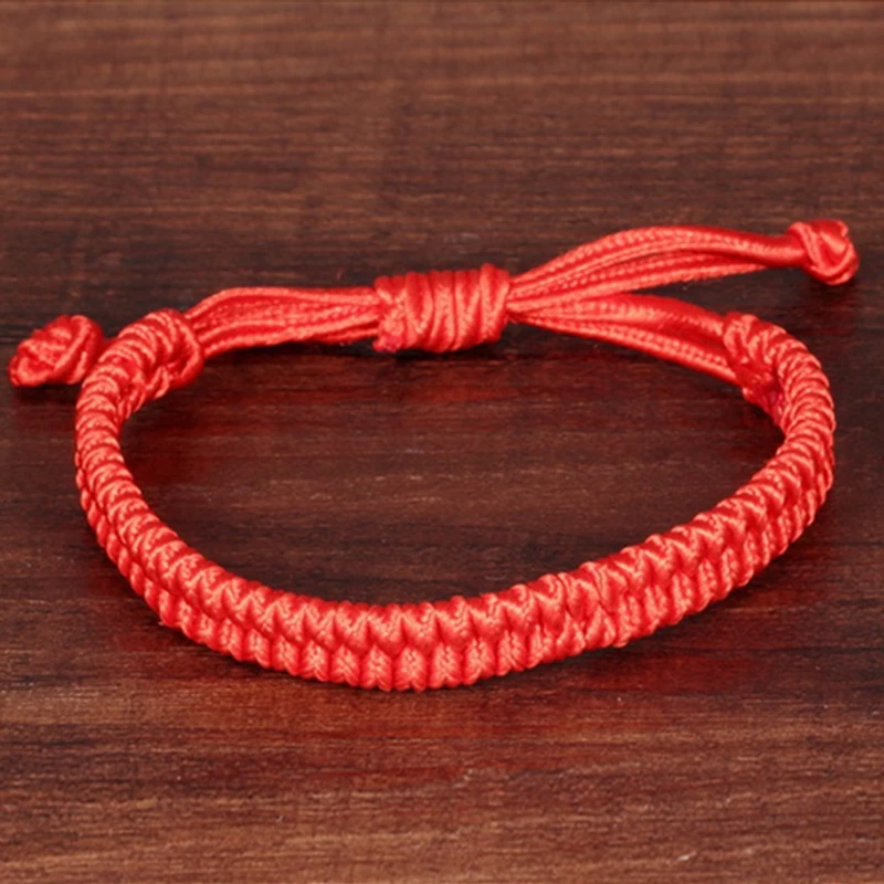 Классический браслет Kabbalah с надписью «Good Lucky», красные браслеты, ювелирные изделия, 10 шт./лот, вечерние браслеты дружбы, подарок для женщин и мужчин