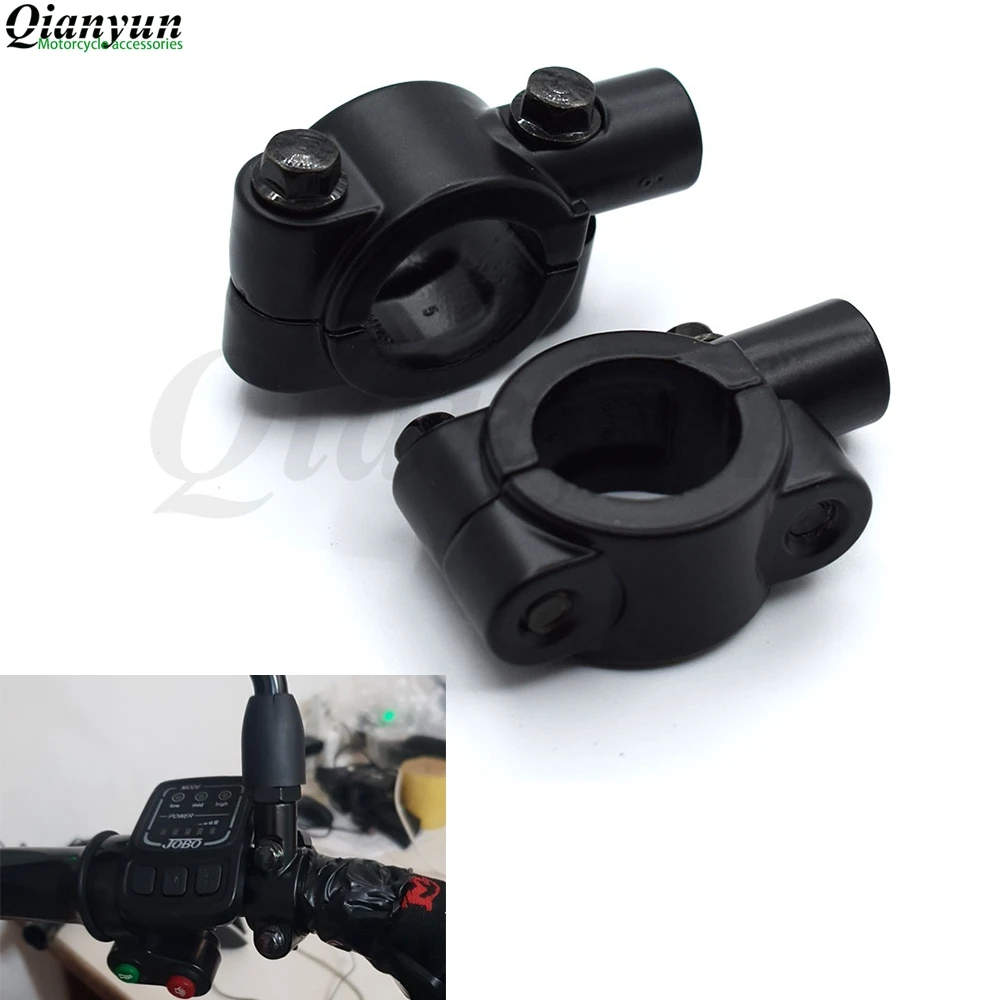 

Universal Motorcycle Bicycle 7/8 Handlebar Frame Mounting Clamp Adapter for Honda CBR250R CBR300R CB300F CBR500R CB500F CBR954RR