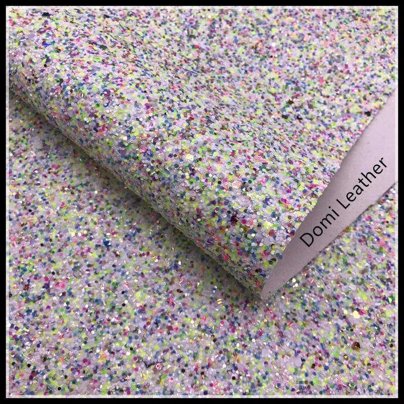mixed colors chunky glitter fabric (6)