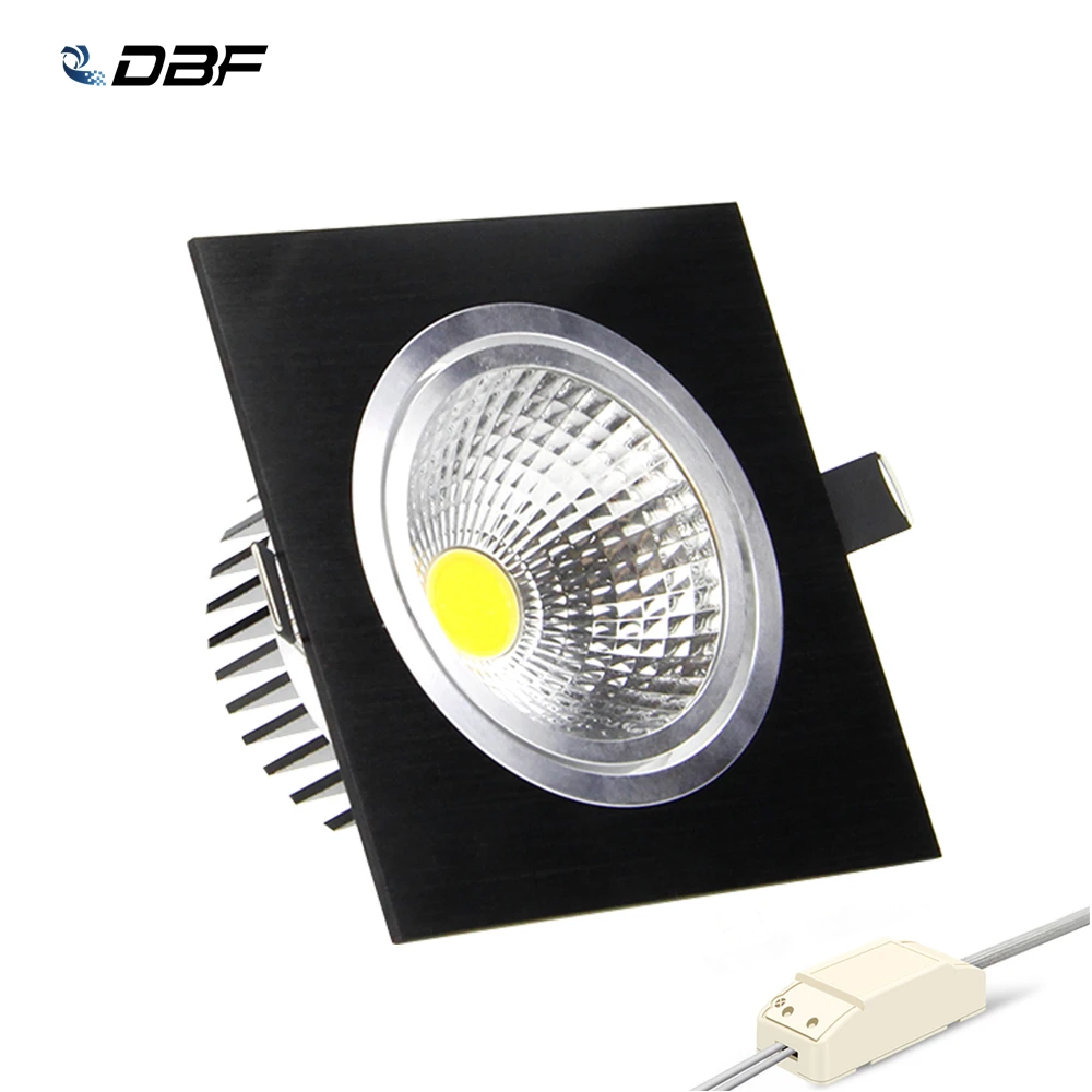 Recessed Down Led Downlight AC110V AC230V Ceiling Light High Power 18W Super bright lights Suitable for kitchen bathroom mall