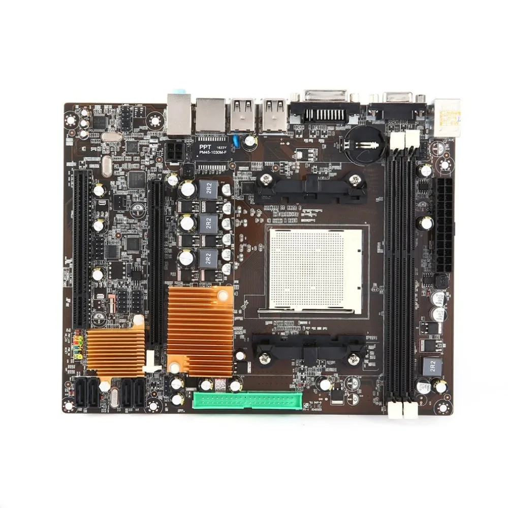 

A78AM3+ Computer Motherboard 5X Protection II Anti-surge USB 2.0 Data Transmission DIGI+ Digital Power Control