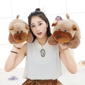 

1pc 55cm Hot Cartoon SharPei Dog Plush Toys Stuffed Soft Teddy Dolls Kids Baby Cute Animal Toy Children Christmas Birthday Gift