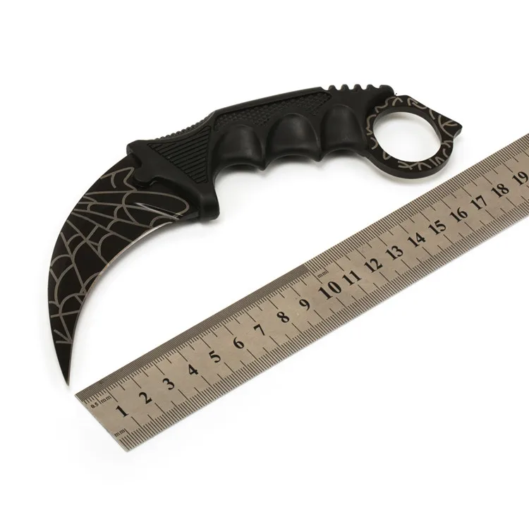 Нож Karambit CS GO, контр страйк, hawkbill, тактический коготь, karambit, нож для шеи, боевой бой, лагерь, для самообороны, для походов