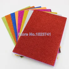 10 шт. A4 Блестки для ногтей Бумага для рождественские украшения ручной работы подарок декор карты Бумага для детского сада для рукоделия