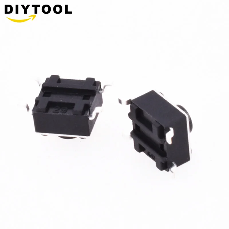 Тактовый кнопочный переключатель для Arduino 4P DIP 6x6x5 мм 50 шт.|Выключатели| |