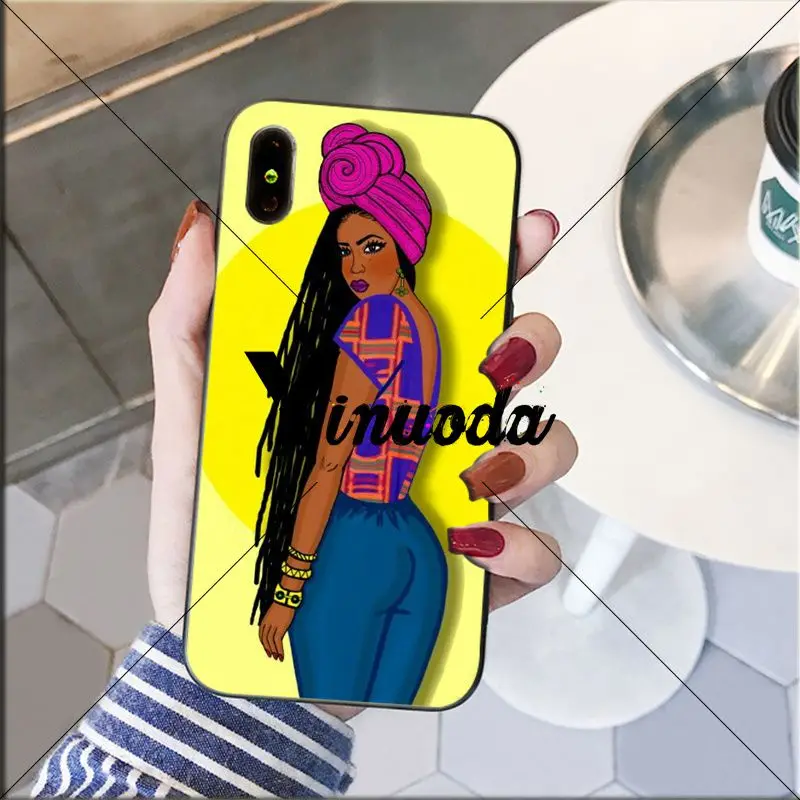 African personality girl