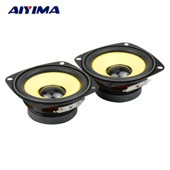 AIYIMA 풀 레인지 HIFI 오디오 스피커 드라이버, DIY 멀티미디어 사운드 앰프, 음악 스피커, 가정용 라우드 스피커, 3 인치, 4 옴, 10W, 2 개