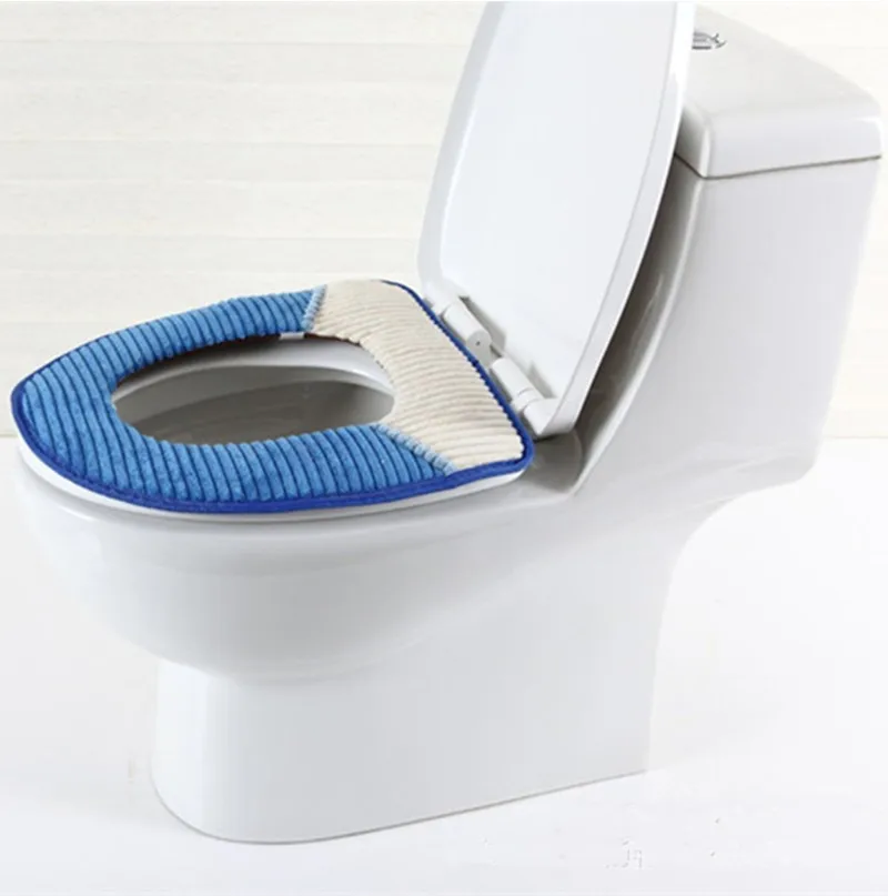 Принадлежности для ванной комнаты высококачественные бархатные сиденья для унитаза из искусственной кожи водонепроницаемый мягкий сиденье Подушка паста пряжки унитаз