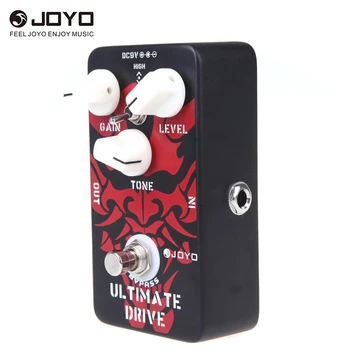 JOYO JF-02 Guitar Effect Pedal Surpassing Diode Tube Amp Ultimate Drive Overdrive Features Bordering-on-distortion Overdrive