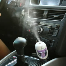 Car Aroma Diffuser 12V Steam Air Humidifier Mini Air Purifier Aromatherapy Essential Oil Diffuser Portable Mist Maker Fogger
