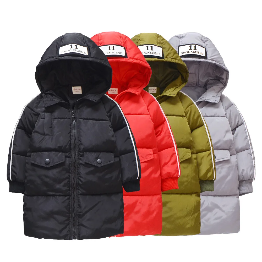 

New kids winter jacket for girls parkas children outerwear boys warm coats teenage girl parka winter clothes boy down jackets